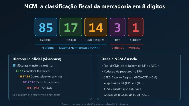 NCM: O que É, Como Classificar e Quando Usar na NF-e
