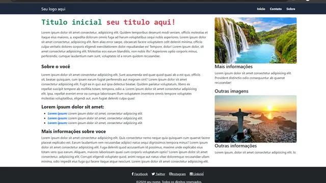 CSS: Criando um Site Responsivo com Bootstrap 5
