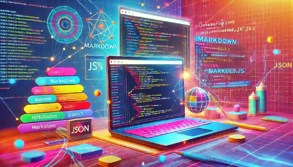 Criando sites dinâmico com Markdown e JSON usando JavaScript e markedjs