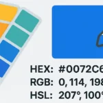 Seletor de cores html